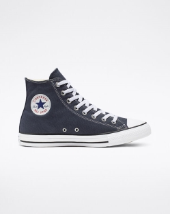 Converse Chuck Taylor All Star Férfi Magasszárú Sötétkék | IDJOMYQ-HU